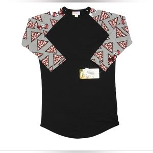 LULAROE Disney Minnie Mouse Baseball Style Top Size XS